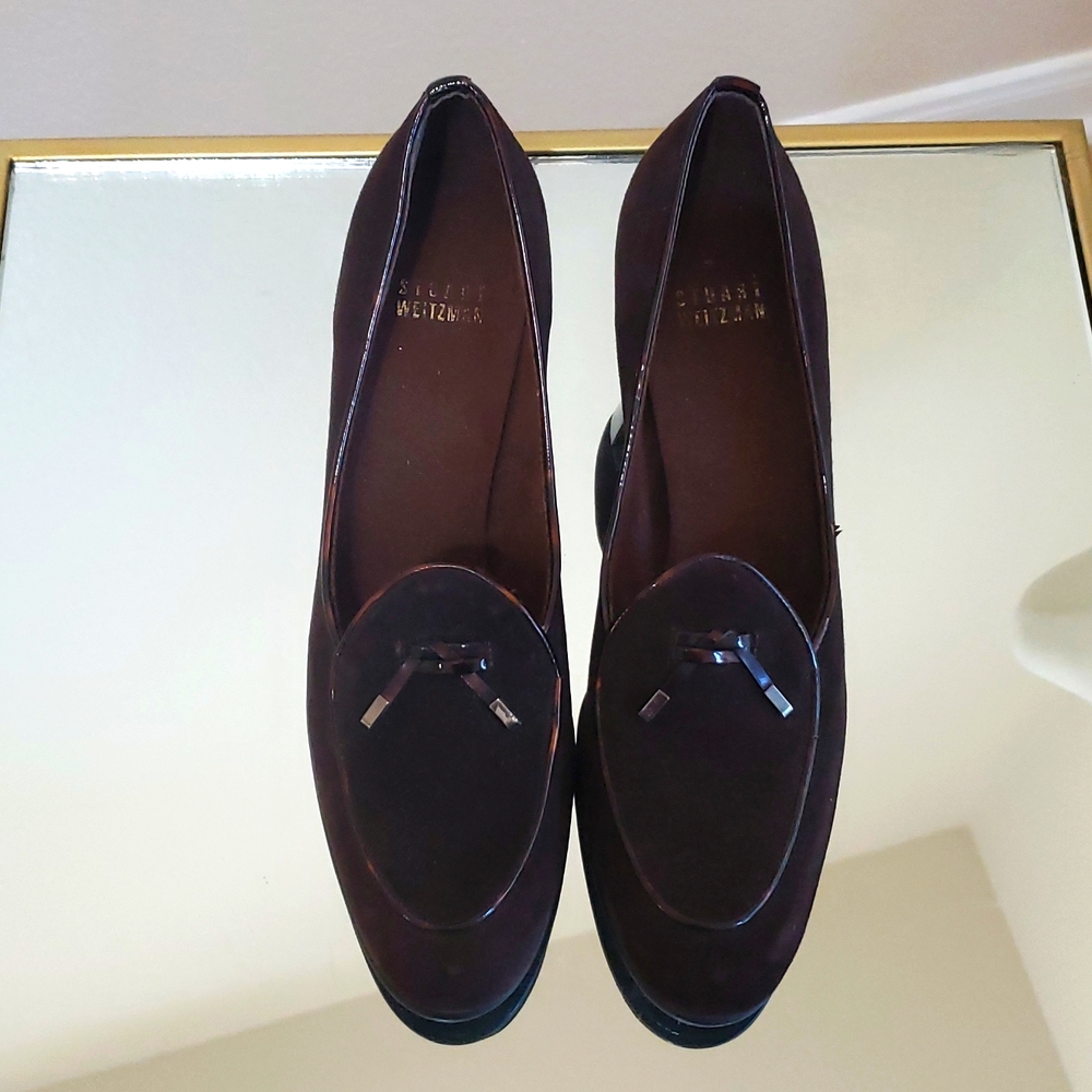 Stuart Weitzman thick heel